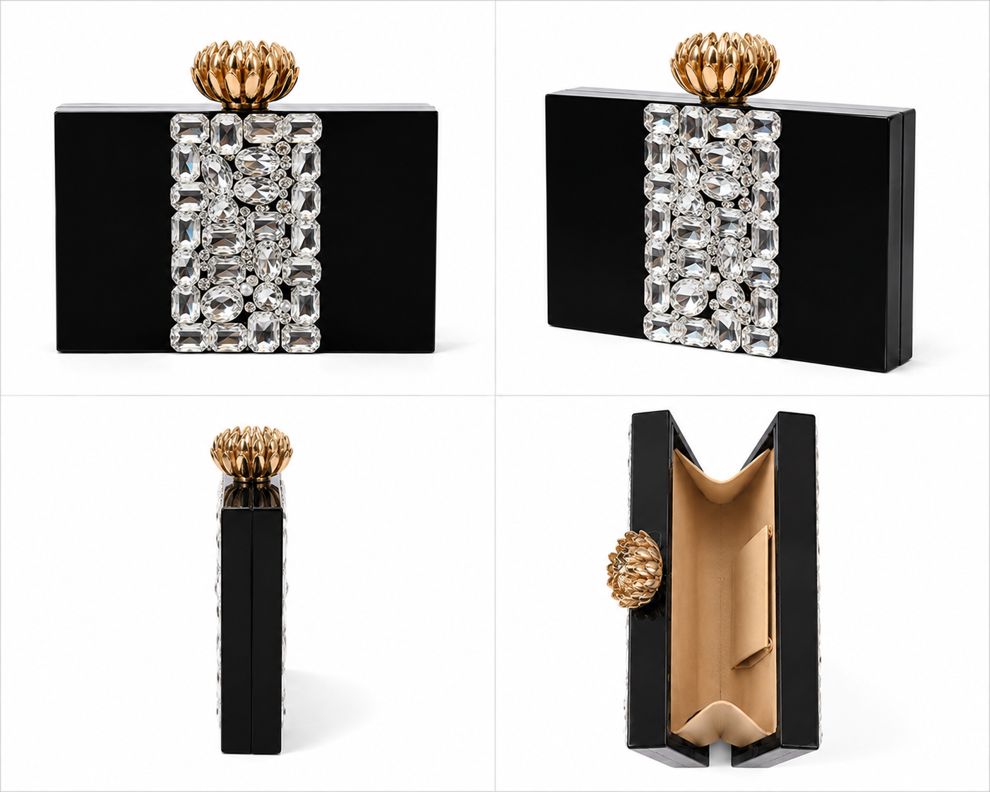 The Midnight Crystal Minaudière