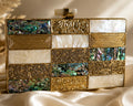 The Golconda Checkerboard Clutch