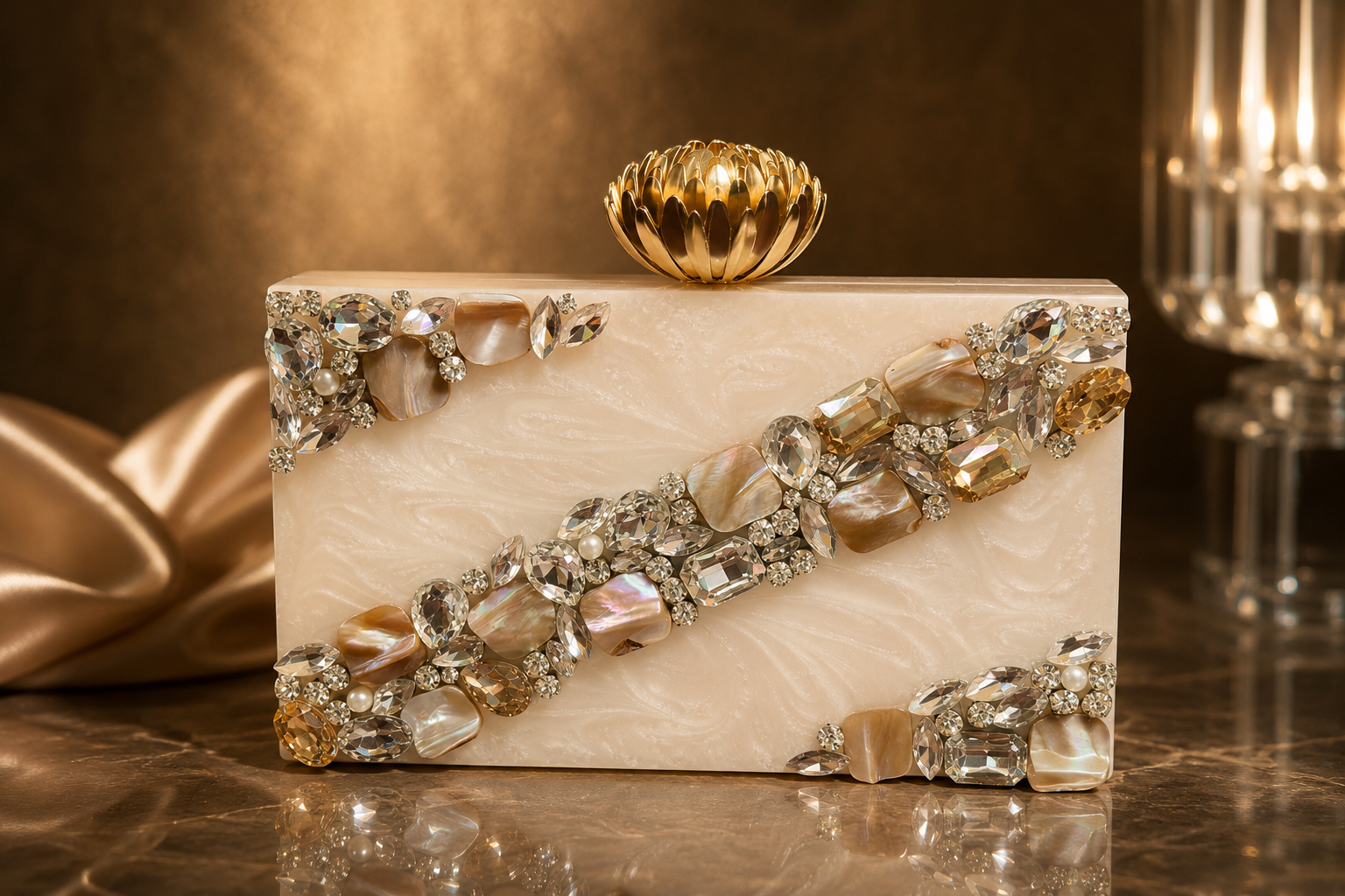 The Ivory Princess Minaudière